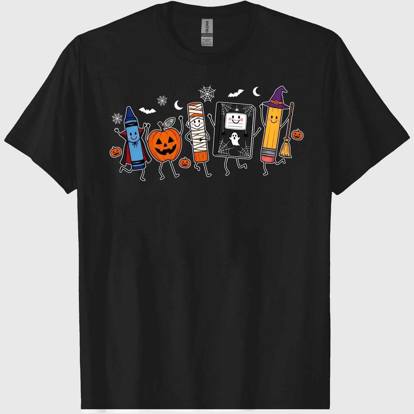 Halloween Teacher Shirt, Comfort Colors Funny Teacher Life Shirt, Back To School Gift, Preschool Teacher School Supplies T-shirt, Spooky Tee