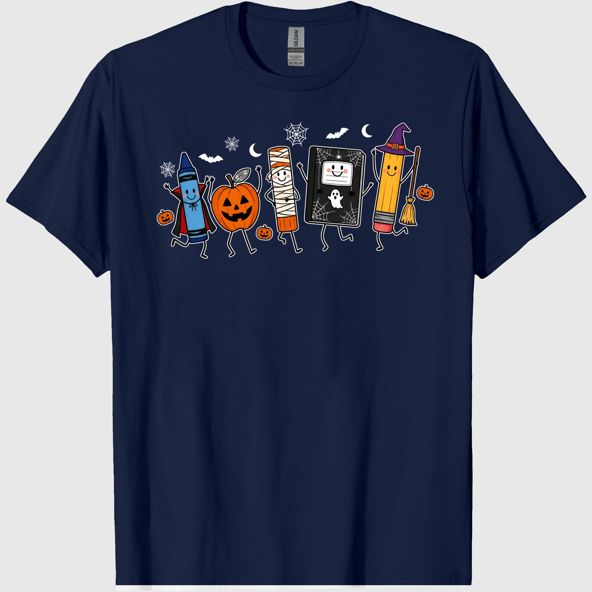 Halloween Teacher Shirt, Comfort Colors Funny Teacher Life Shirt, Back To School Gift, Preschool Teacher School Supplies T-shirt, Spooky Tee